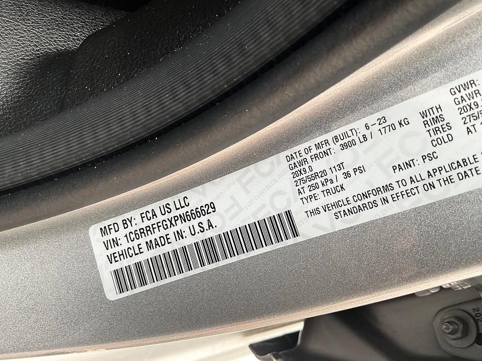 2023 RAM 1500 Big Horn Crew Cab 4x4 5'7" Box