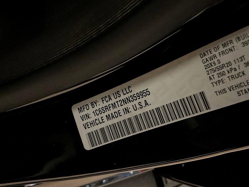 2022 RAM 1500 Big Horn Crew Cab 4x4 6'4" Box