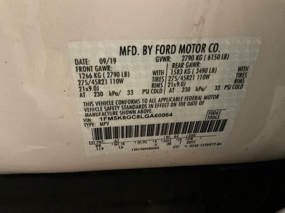 2020 Ford Explorer ST