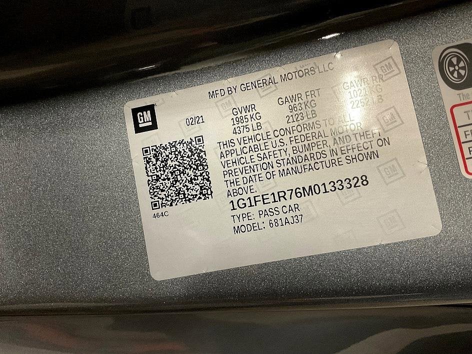 2021 Chevrolet Camaro LT1