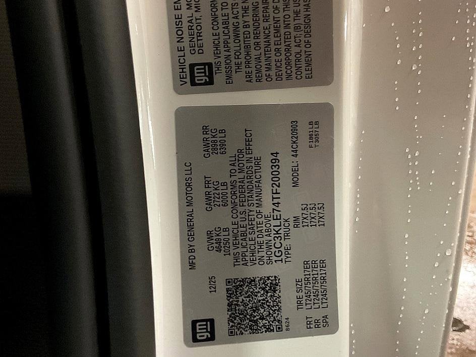 2026 Chevrolet Silverado 2500 HD WT