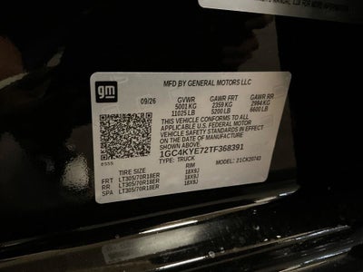 2026 Chevrolet Silverado 2500 HD ZR2