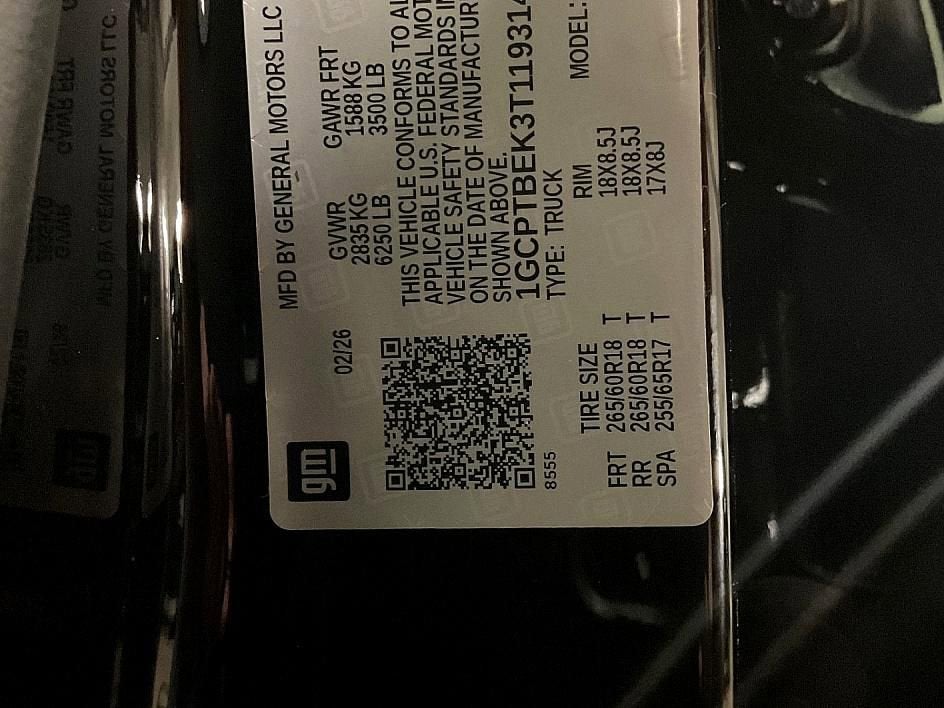 2026 Chevrolet Colorado WT