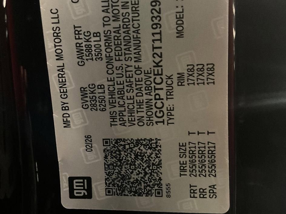 2026 Chevrolet Colorado LT