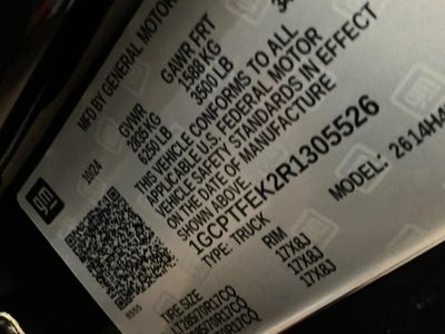 2024 Chevrolet Colorado ZR2
