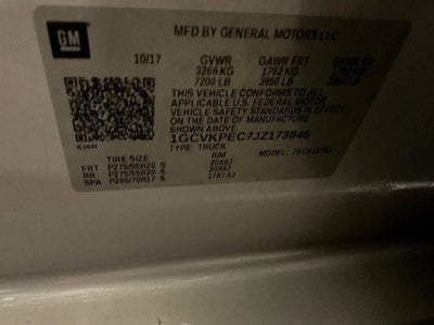 2018 Chevrolet Silverado 1500 Custom