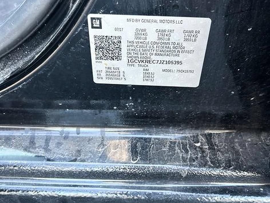 2018 Chevrolet Silverado 1500 LT