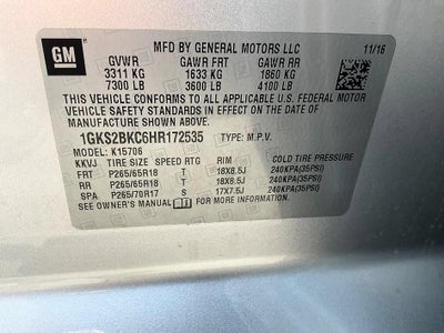 2017 GMC Yukon SLT
