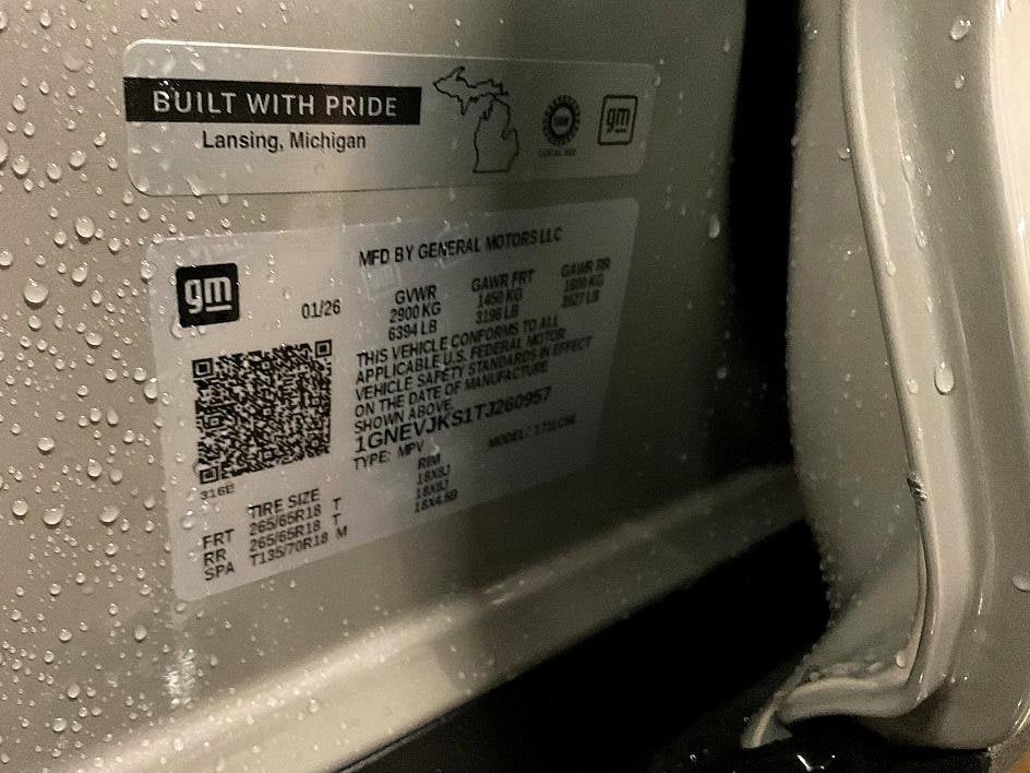 2026 Chevrolet Traverse Z71