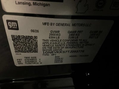 2026 Chevrolet Traverse High Country