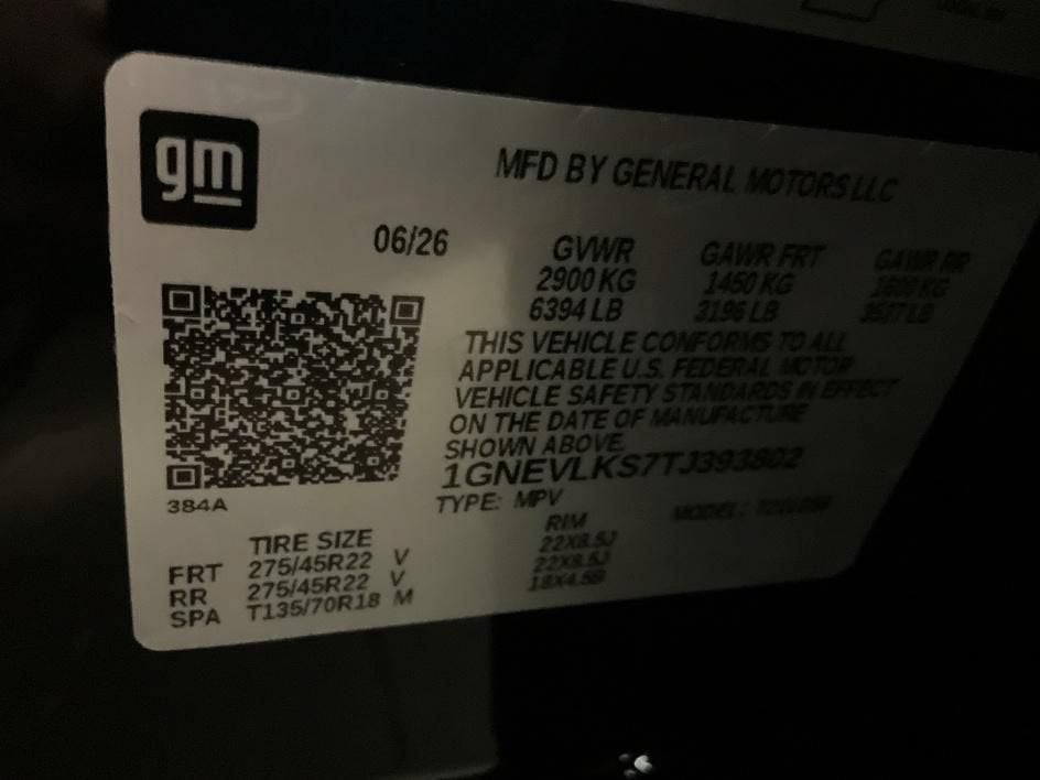 2026 Chevrolet Traverse RS