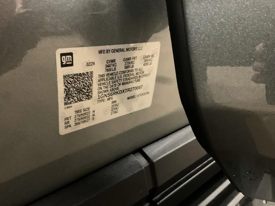 2026 Chevrolet Tahoe RST