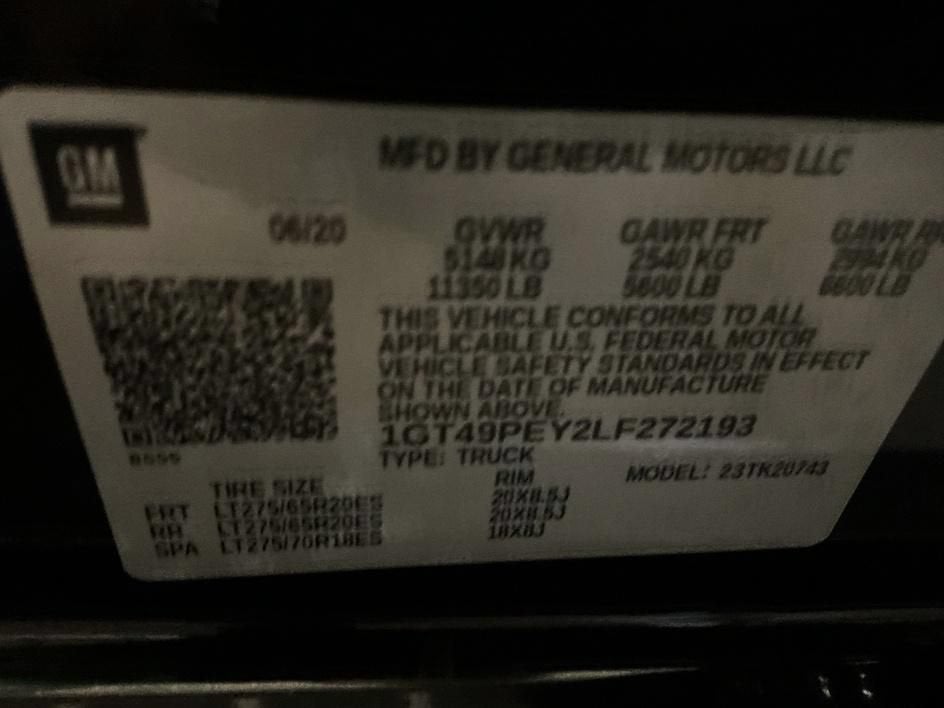 2020 GMC Sierra 2500 HD AT4