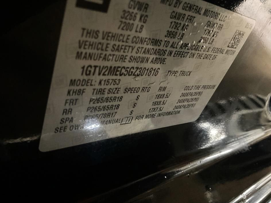 2016 GMC Sierra 1500 SLE