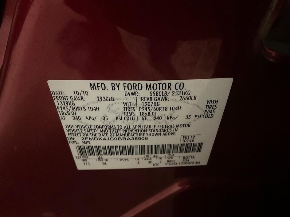 2011 Ford Edge SEL