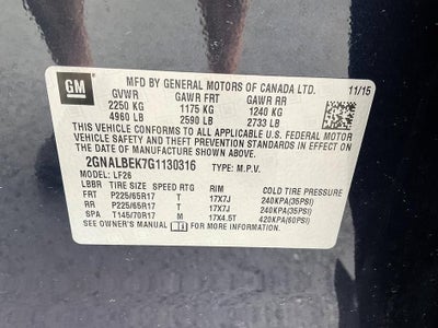 2016 Chevrolet Equinox LS