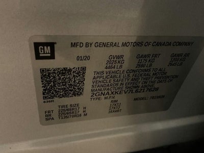 2020 Chevrolet Equinox LT