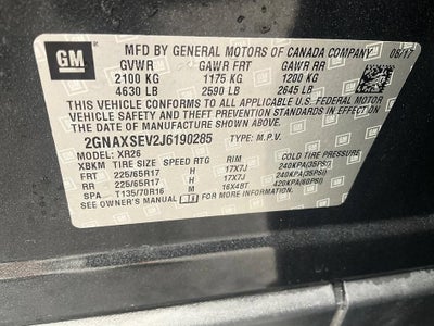 2018 Chevrolet Equinox LT