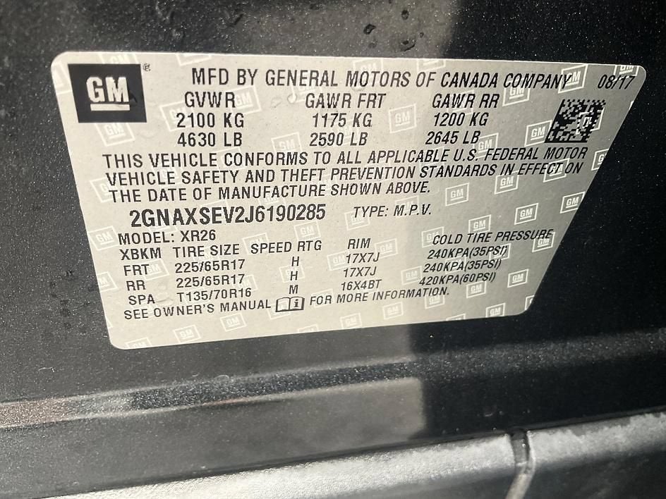 2018 Chevrolet Equinox LT