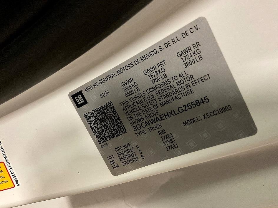 2020 Chevrolet Silverado 1500 WT