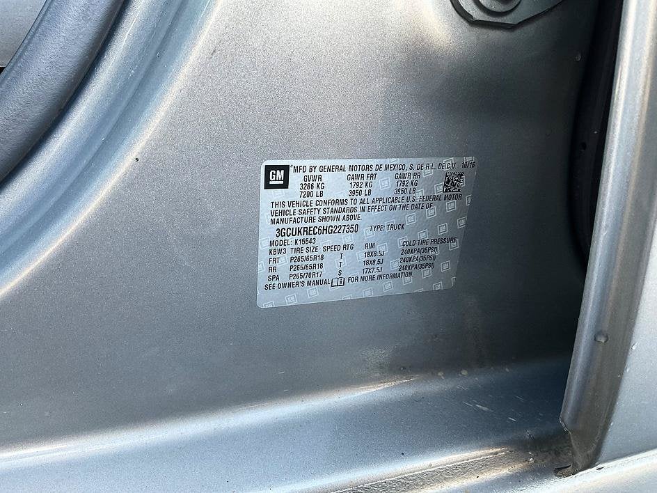 2017 Chevrolet Silverado 1500 LT