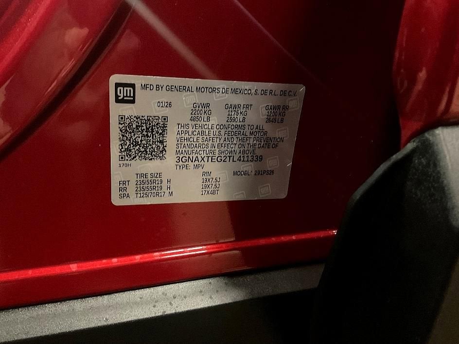 2026 Chevrolet Equinox RS