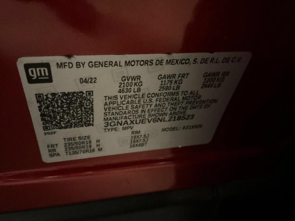 2022 Chevrolet Equinox LT