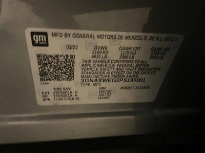 2023 Chevrolet Equinox RS