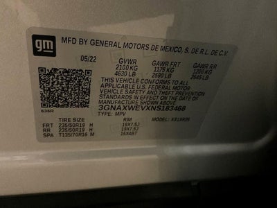 2022 Chevrolet Equinox RS