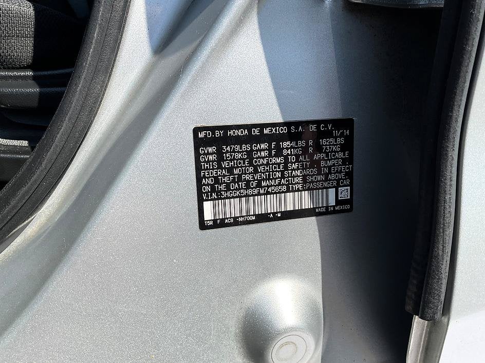 2015 Honda Fit EX