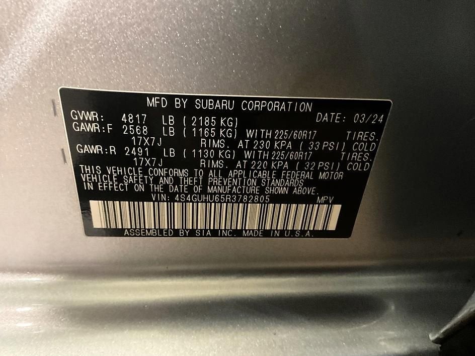 2024 Subaru Crosstrek Wilderness