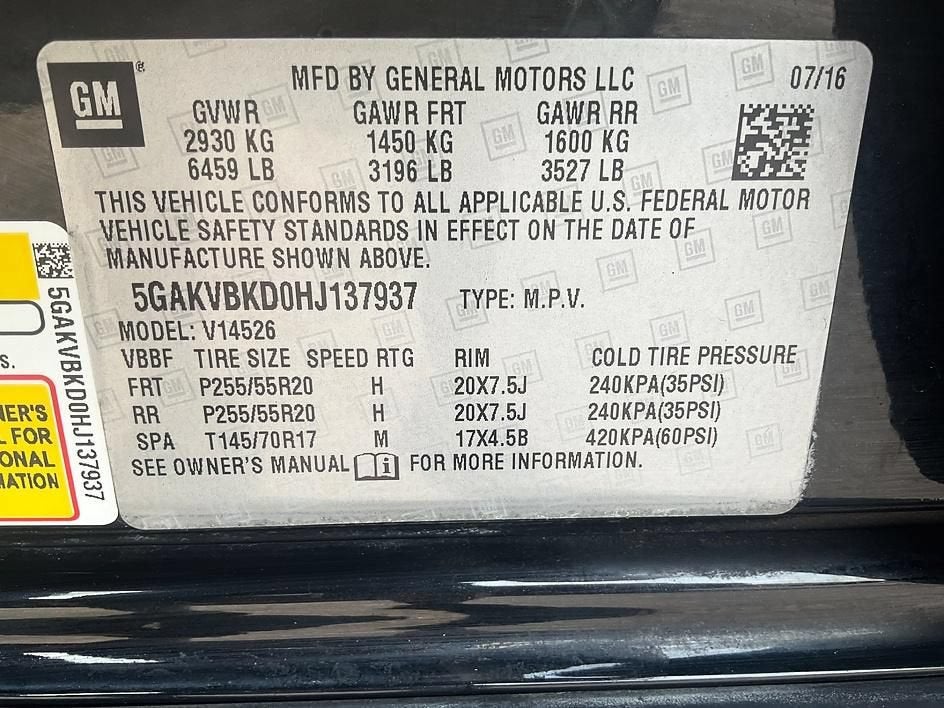 2017 Buick Enclave Leather