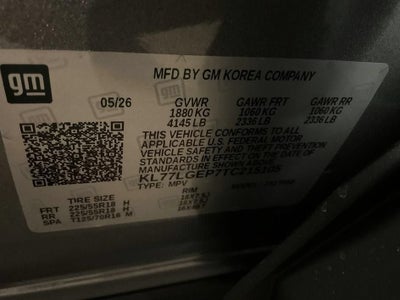2026 Chevrolet Trax 1RS