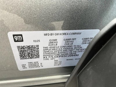 2025 Chevrolet Trax 1RS