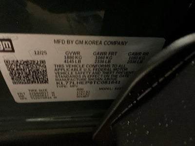 2026 Chevrolet Trax LT