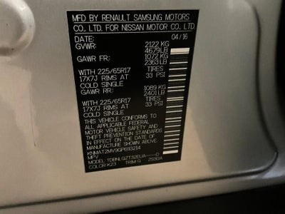2016 Nissan Rogue SV