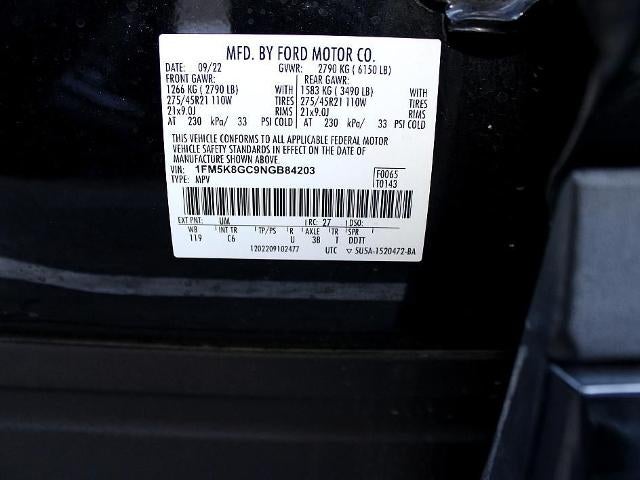 2022 Ford Explorer ST 4WD