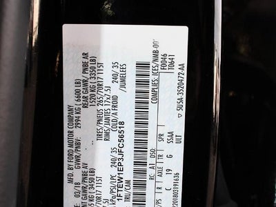 2018 Ford F-150 XLT 4WD SuperCrew 5.5' Box