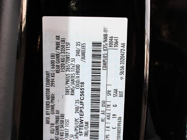 2018 Ford F-150 XLT 4WD SuperCrew 5.5' Box