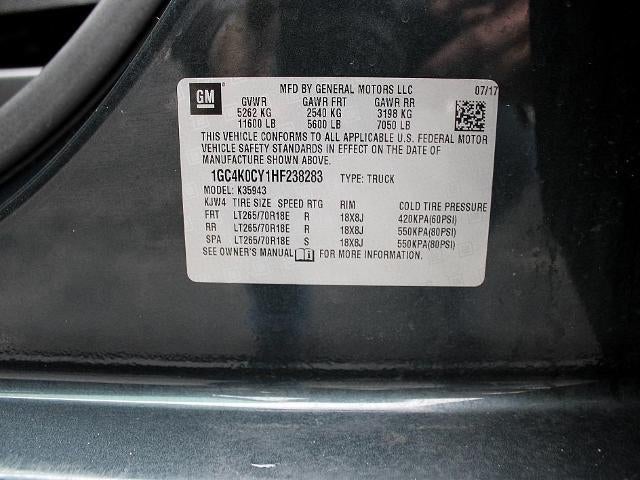 2017 Chevrolet Silverado 3500 HD Crew Cab Long Box 4-Wheel Drive LTZ