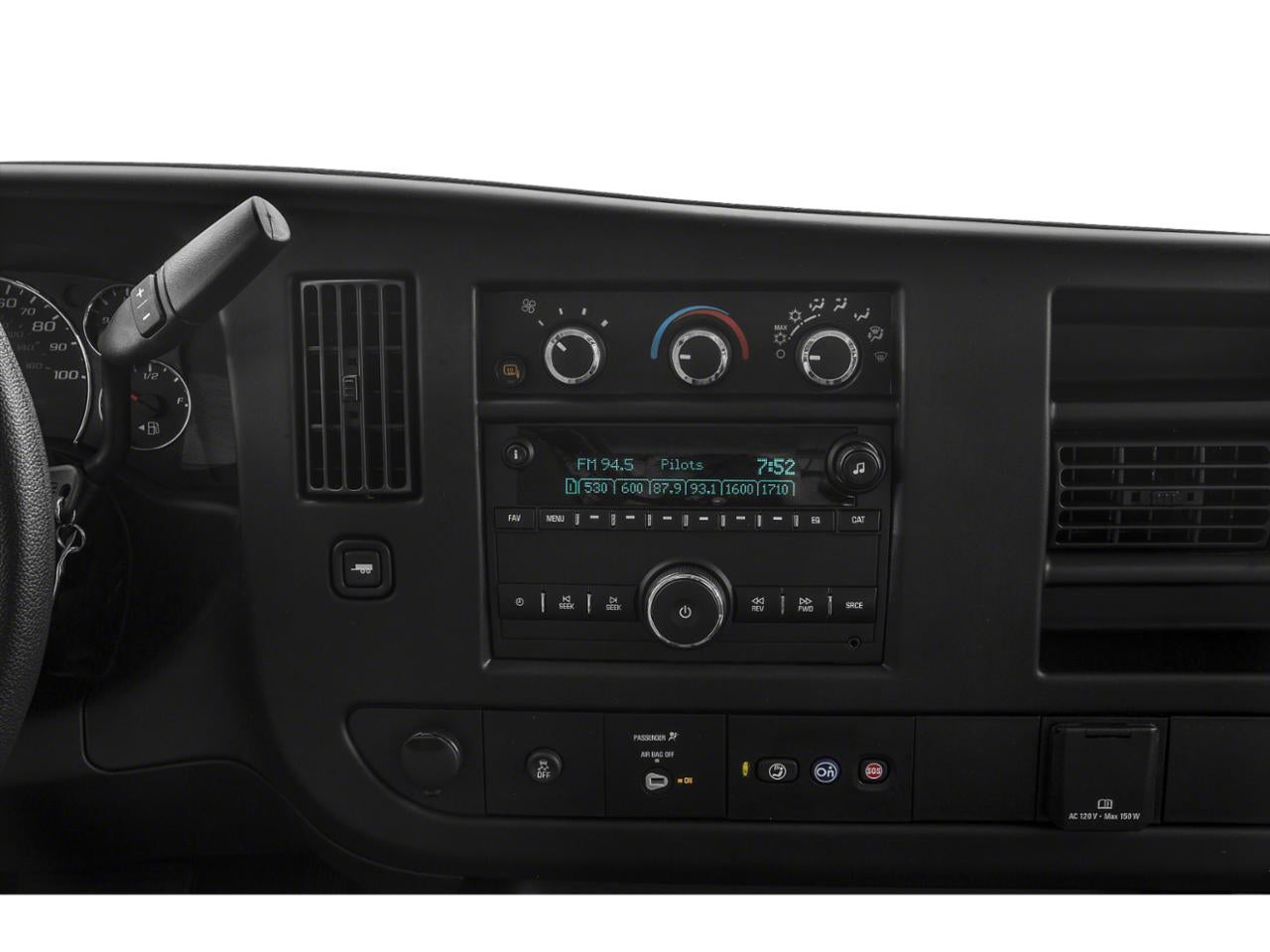 2018 Chevrolet Express Cargo Van 2500 Regular Wheelbase Rear-Wheel Drive