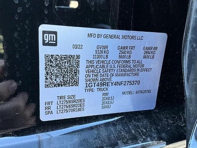 2022 GMC Sierra 2500 HD Crew Cab Standard Box 4-Wheel Drive Denali