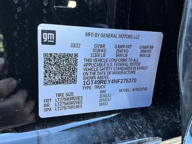 2022 GMC Sierra 2500 HD Crew Cab Standard Box 4-Wheel Drive Denali