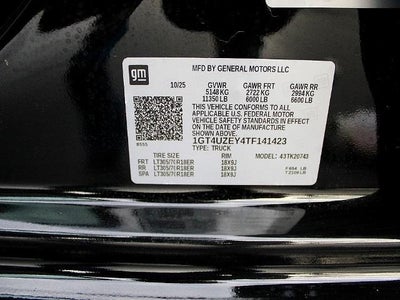 2026 GMC Sierra 2500 HD Crew Cab Standard Box 4-Wheel Drive AT4X