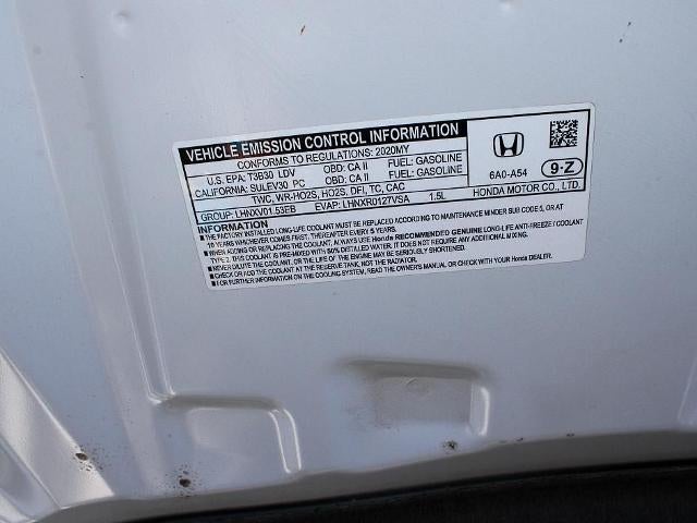 2020 Honda Accord Sedan LX 1.5T CVT