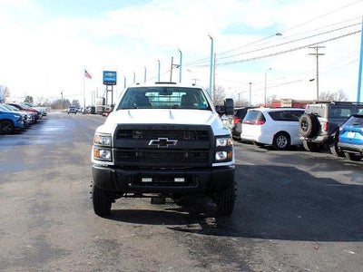 2022 Chevrolet Silverado Chassis Cab 4WD Crew Cab Work Truck