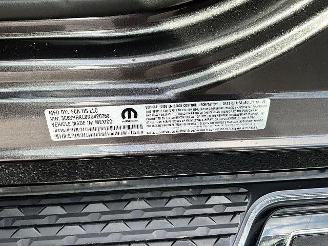 2022 RAM 3500 Longhorn 4x4 Crew Cab 8' Box