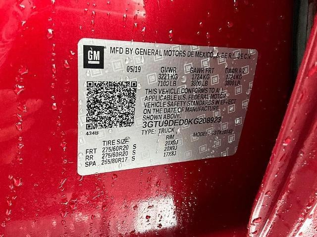 2019 GMC Sierra 1500 Crew Cab Standard Box 4-Wheel Drive SLT