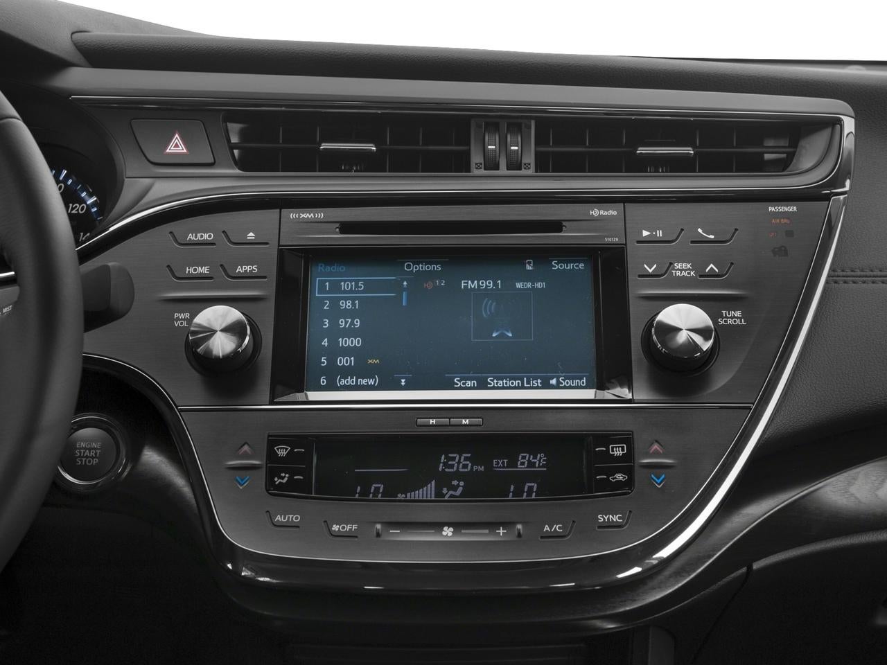 2016 Toyota Avalon 4dr Sdn XLE (SE)