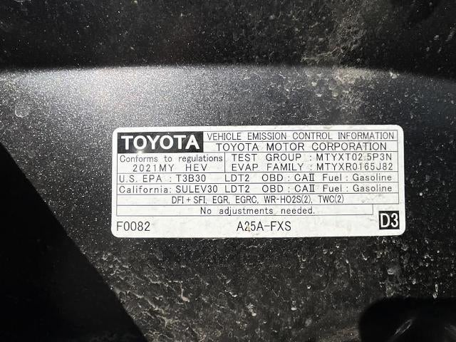 2021 Toyota RAV4 Hybrid XSE AWD (Natl)